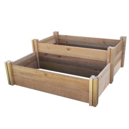 Gronomics Gronomics MLRRGB 48-50 Multi-Level Rustic Raised Garden Bed 48x50x19 MLRRGB 48-50
